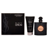 Yves Saint Laurent YSL Black Opium 2PCS Gift Set - 50ML EDP Spray + 50ML Body Lotion (Women)